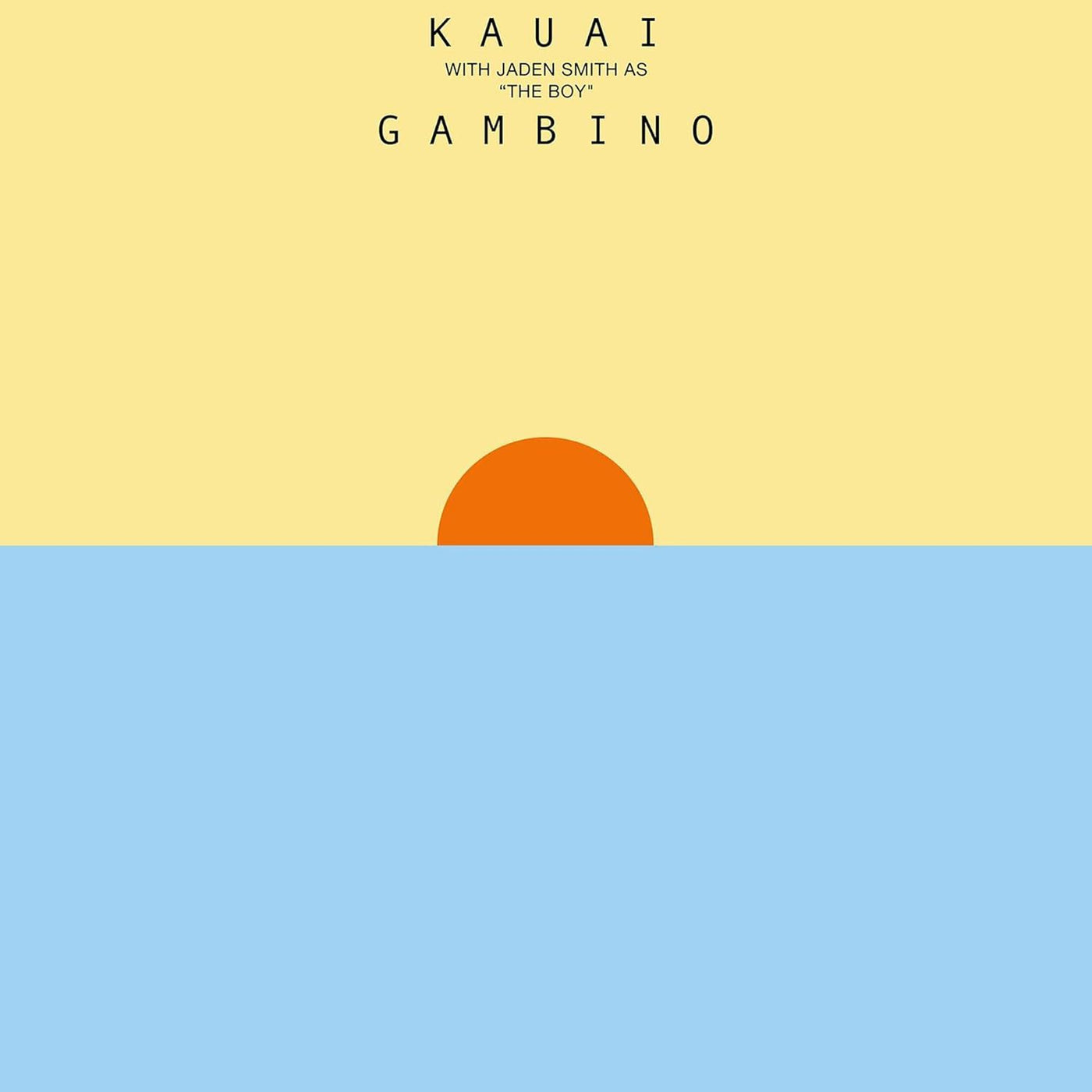 Childish Gambino with Jaden Smith - Kauai 12" Vinyl EP