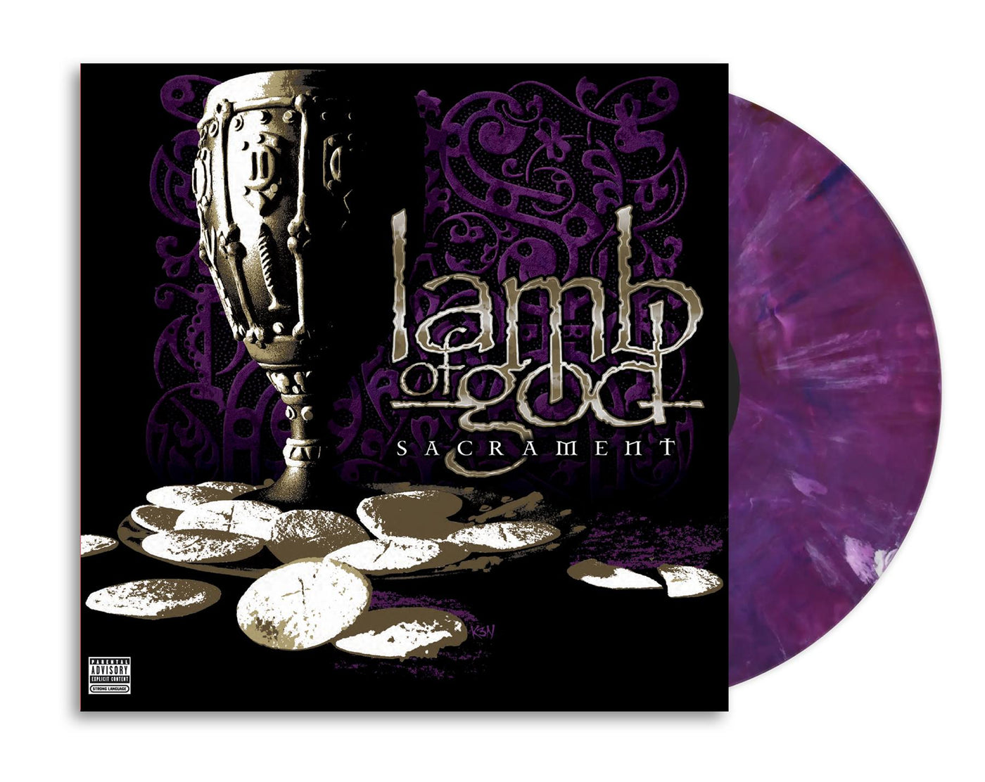 Lamb of God - Sacrament 20th Anniversary Blackened Purple Vinyl LP