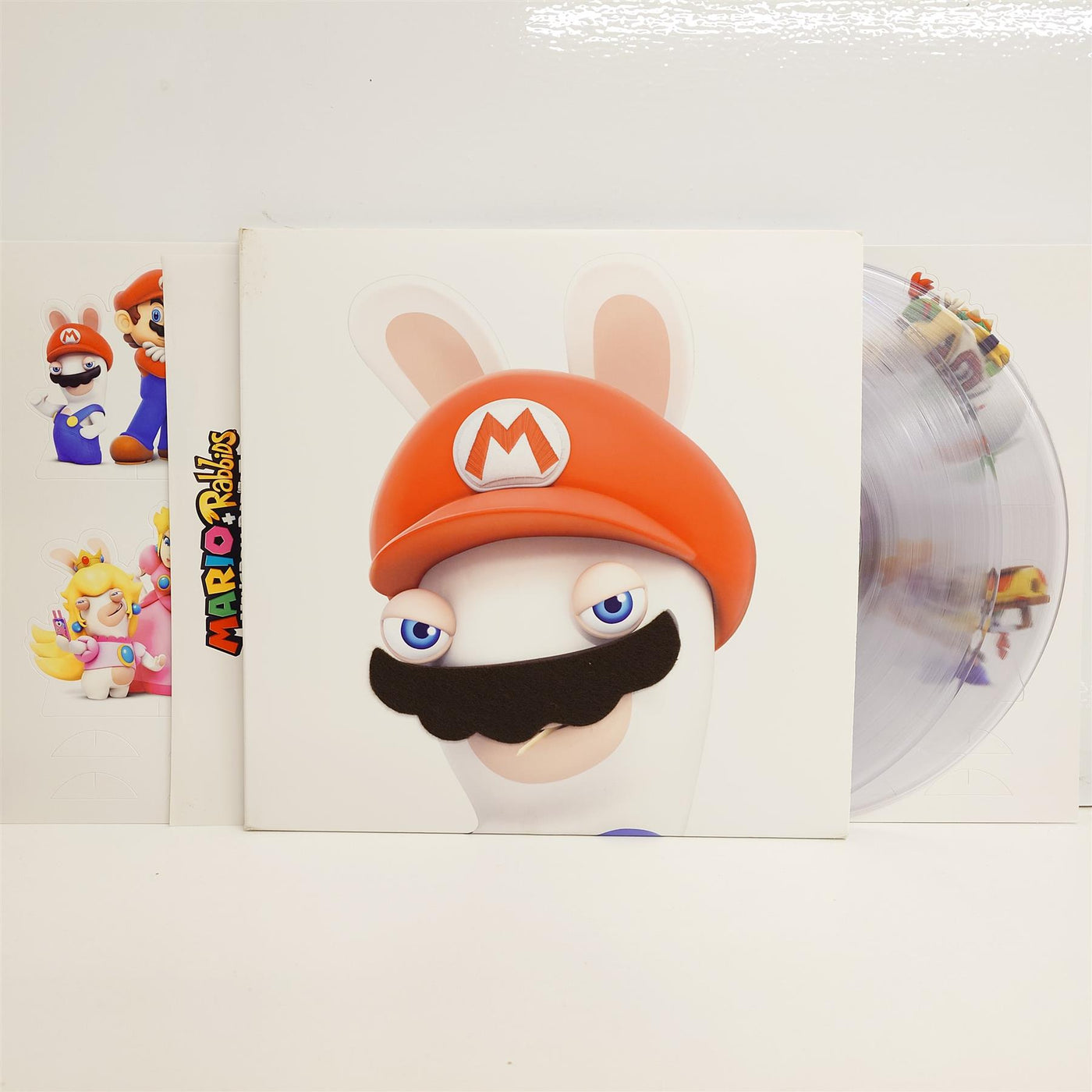 Mario + Rabbids Kingdom Battle - Grant Kirkhope 2x Clear Vinyl LP