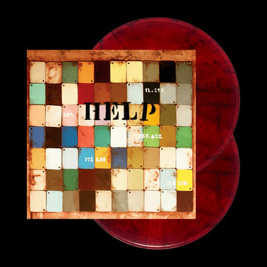 HELP - V/A 2x Red & Smoke Vinyl LP