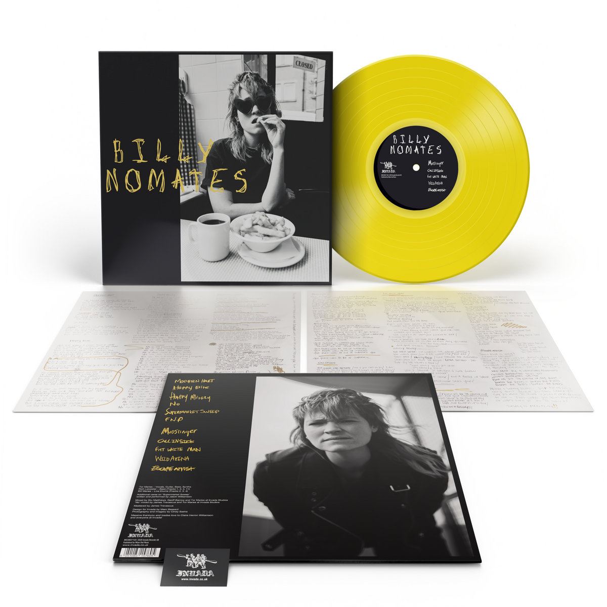 Billy Nomates - Billy Nomates Yellow Vinyl LP