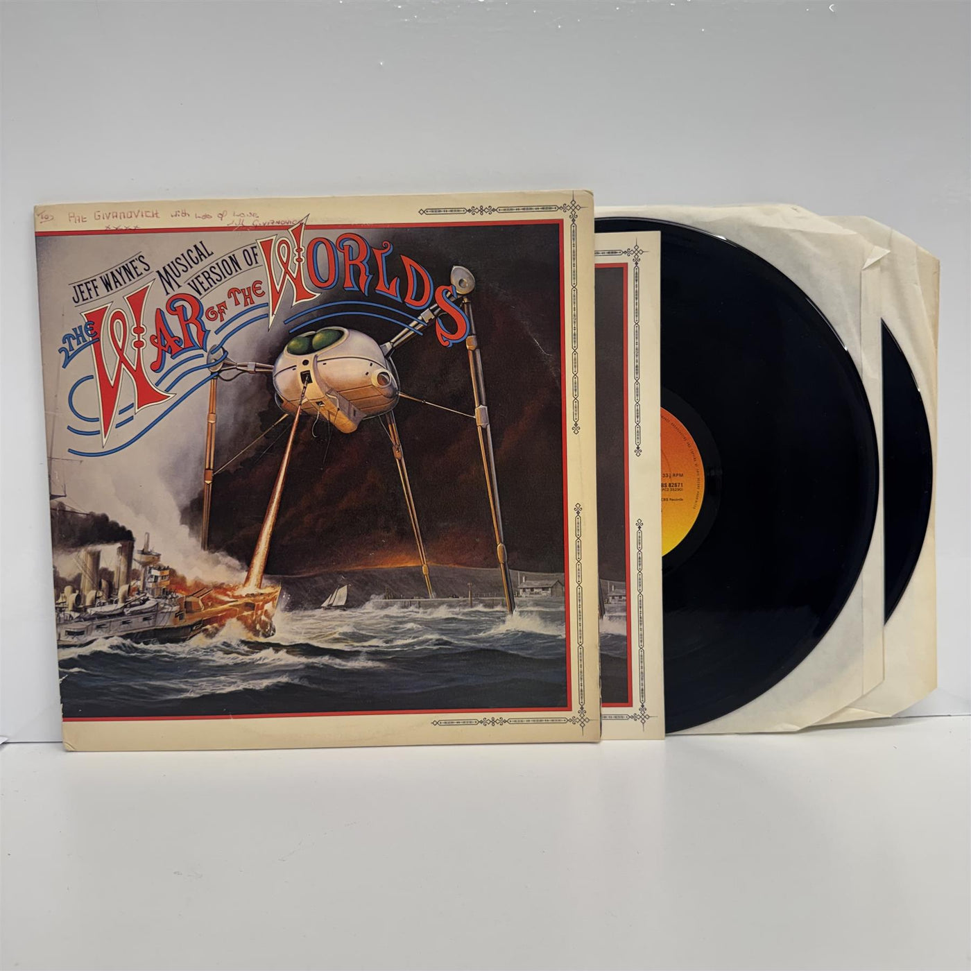 Jeff Wayne's Musical Version Of The War Of The Worlds - Jeff Wayne 2x Vinyl LP