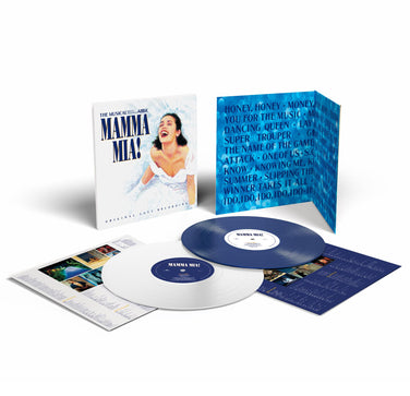 Mamma Mia - Original Cast Recording - V/A 2x White / Blue Vinyl LP