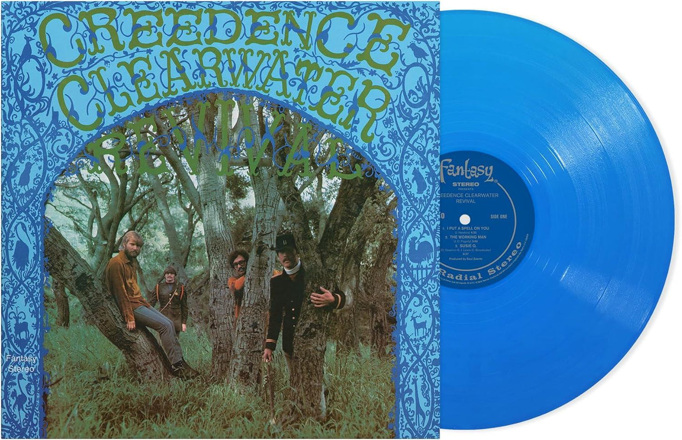 Creedence Clearwater Revival - Creedence Clearwater Revival  Blue Vinyl LP Reissue