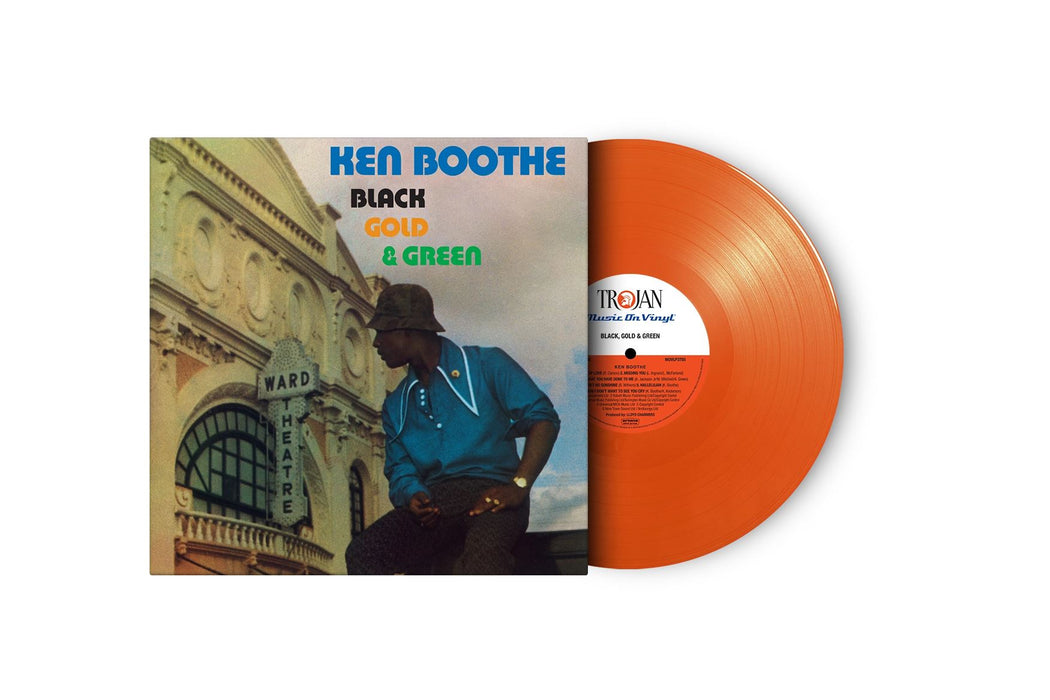 Ken Boothe - Black Gold and Green Limited Edition 180G Orange Vinyl LP Reissue