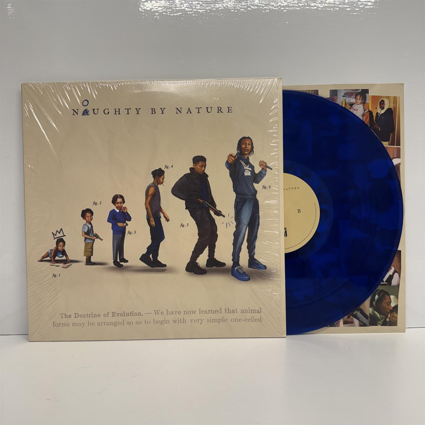 Digga D - Noughty By Nature Blue Vinyl LP