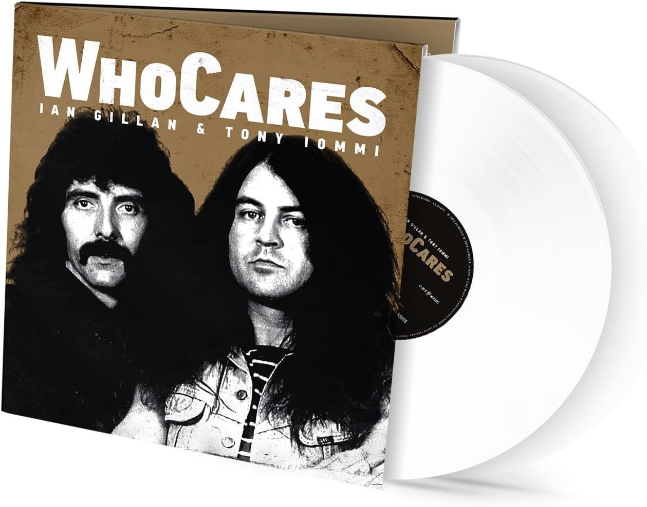 Ian Gillan & Tony Iommi - WhoCares Limited 2x White Vinyl LP