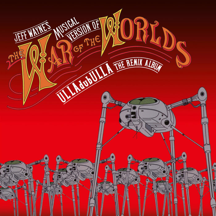 Jeff Wayne - The War Of The Worlds : ULLAdubULLA The Remix Album National Album Day 2x Yellow / Orange Vinyl LP