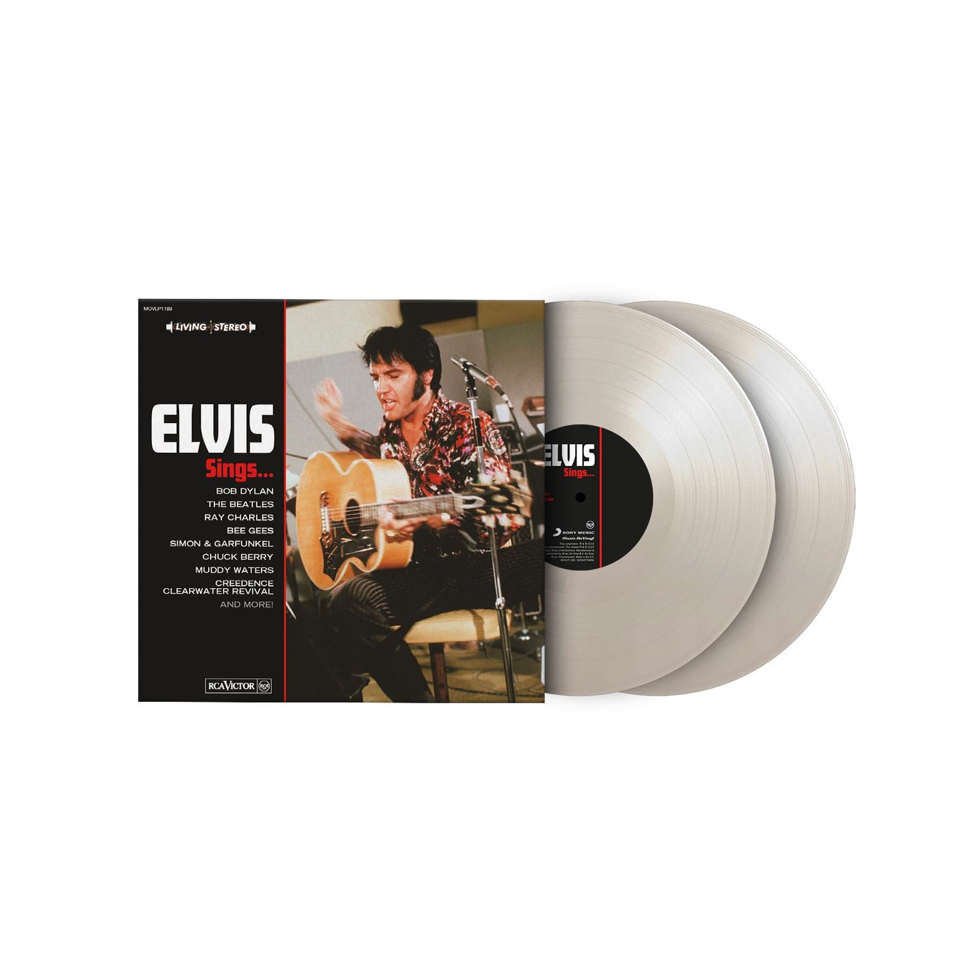 Elvis Presley - Elvis Sings Limited Edition 2x 180G White Vinyl LP Reissue