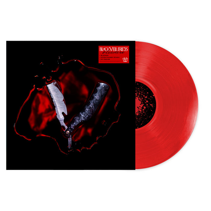 Black Veil Brides - Bleeders Limited Edition 12" Red Vinyl EP