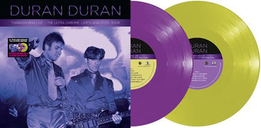 Duran Duran - Thanksgiving Live - The Ultra Chrome, Latex And Steel Tour 2x Purple / Yellow Vinyl LP