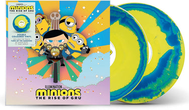 Minions: The Rise Of Gru - V/A 2x Blue & Yellow Swirl Vinyl LP