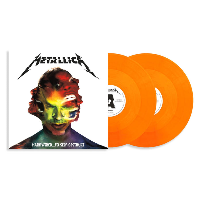 Metallica - Hardwired…To Self-Destruct 2x 180G Flame Orange Vinyl LP Reissue
