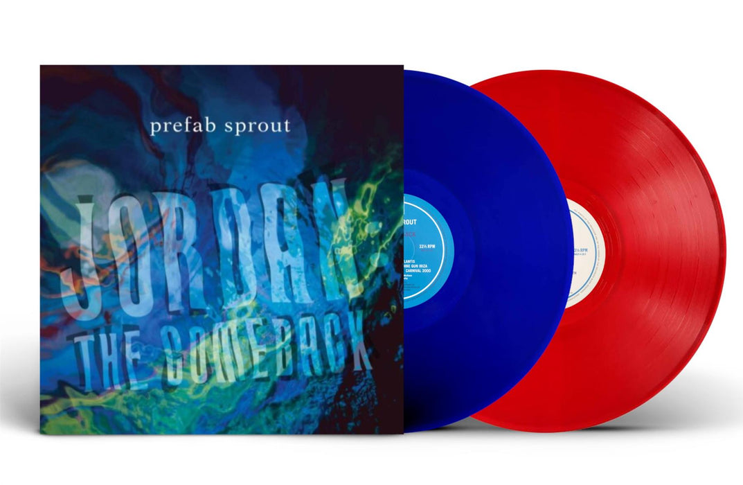 Prefab Sprout - Jordan: The Comeback National Album Day 2x Translucent Blue / Red Vinyl LP