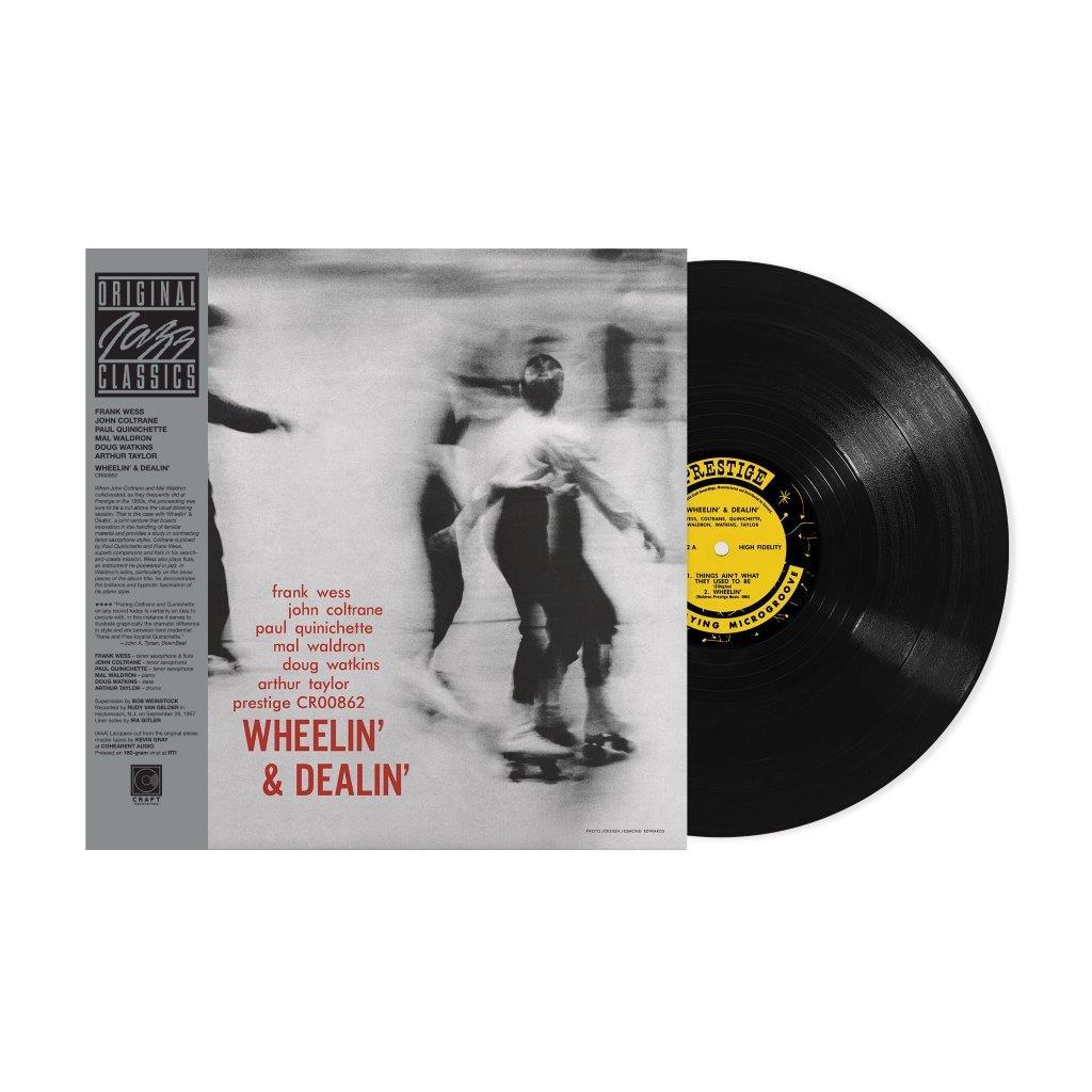 Frank Wess, John Coltrane, Paul Quinichette, Mal Waldron, Doug Watkins & Arthur Taylor - Wheelin’ and Dealin’ 180G Vinyl LP Reissue