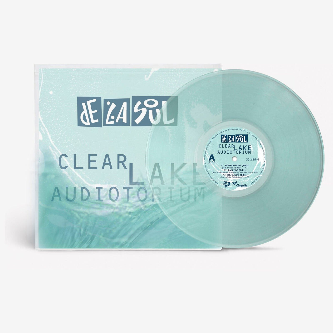 De La Soul - Clear Lake Audiotorium 12" Sea Green Vinyl EP + Gel Sleeve