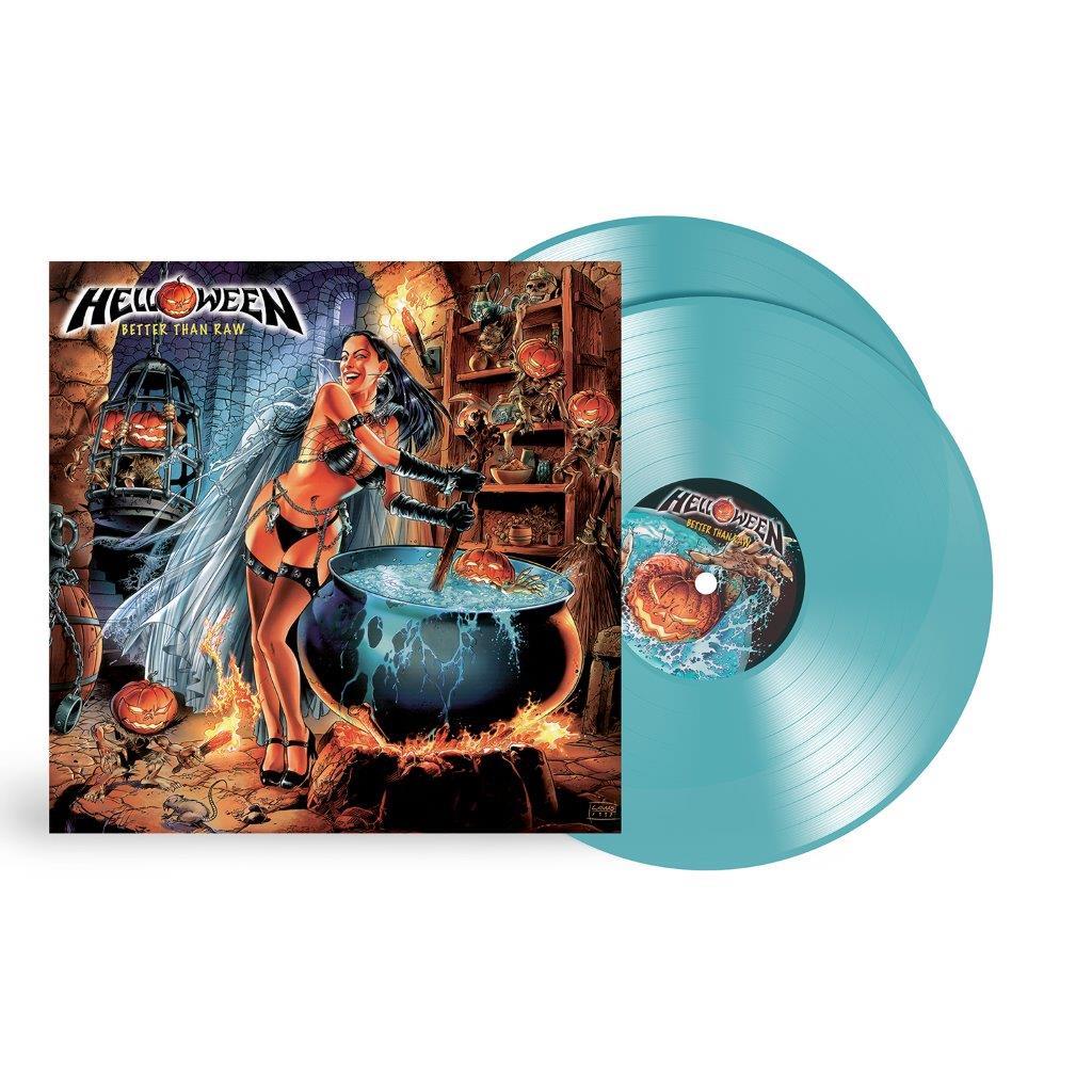 Helloween - Better Than Raw Expanded Edition 2x Turquoise Vinyl LP