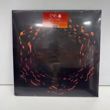 Minecraft Volume Beta - C418 Warp Speed Purple with Orange & Yellow Splatter Vinyl LP