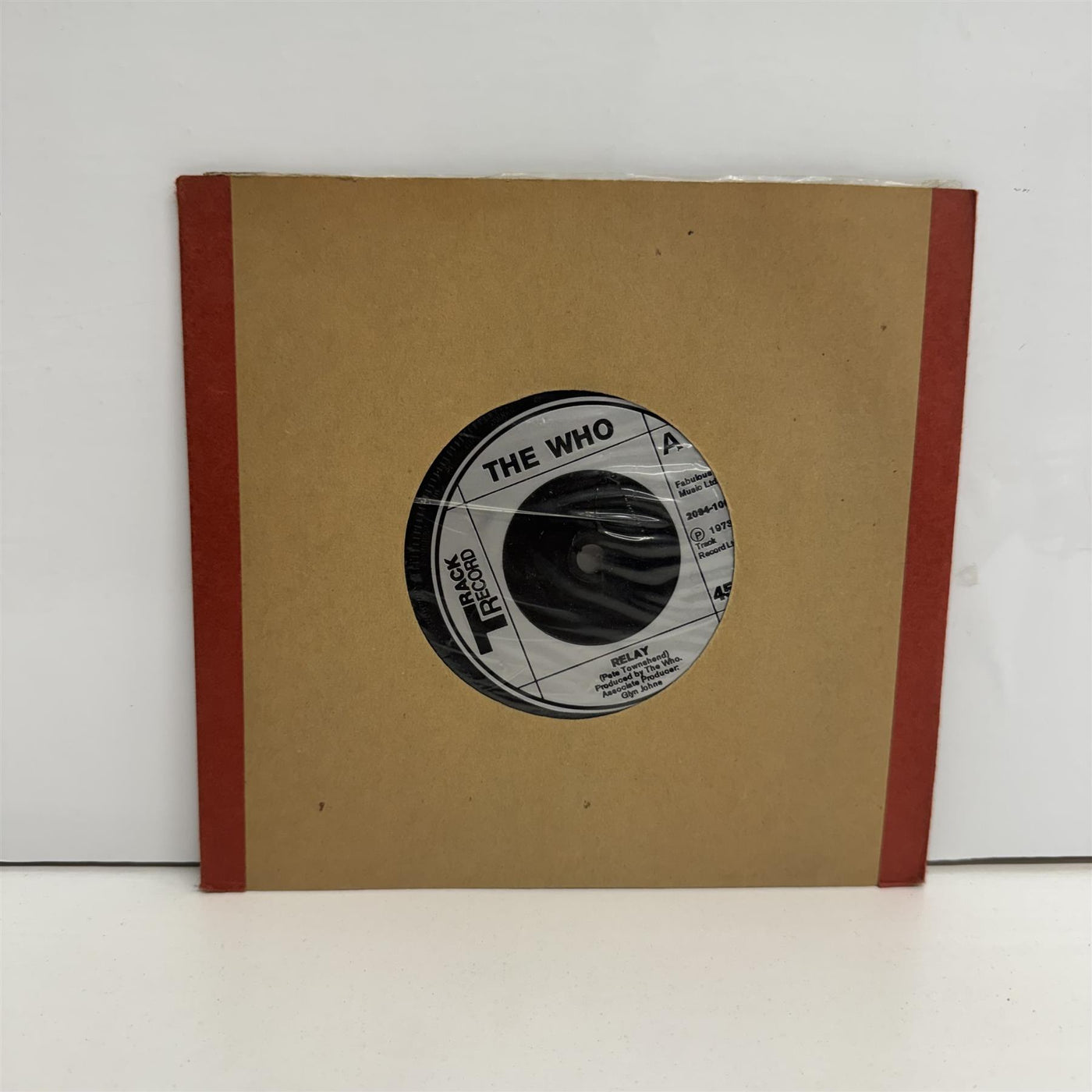 The Who - Relay 7" Vinyl Single