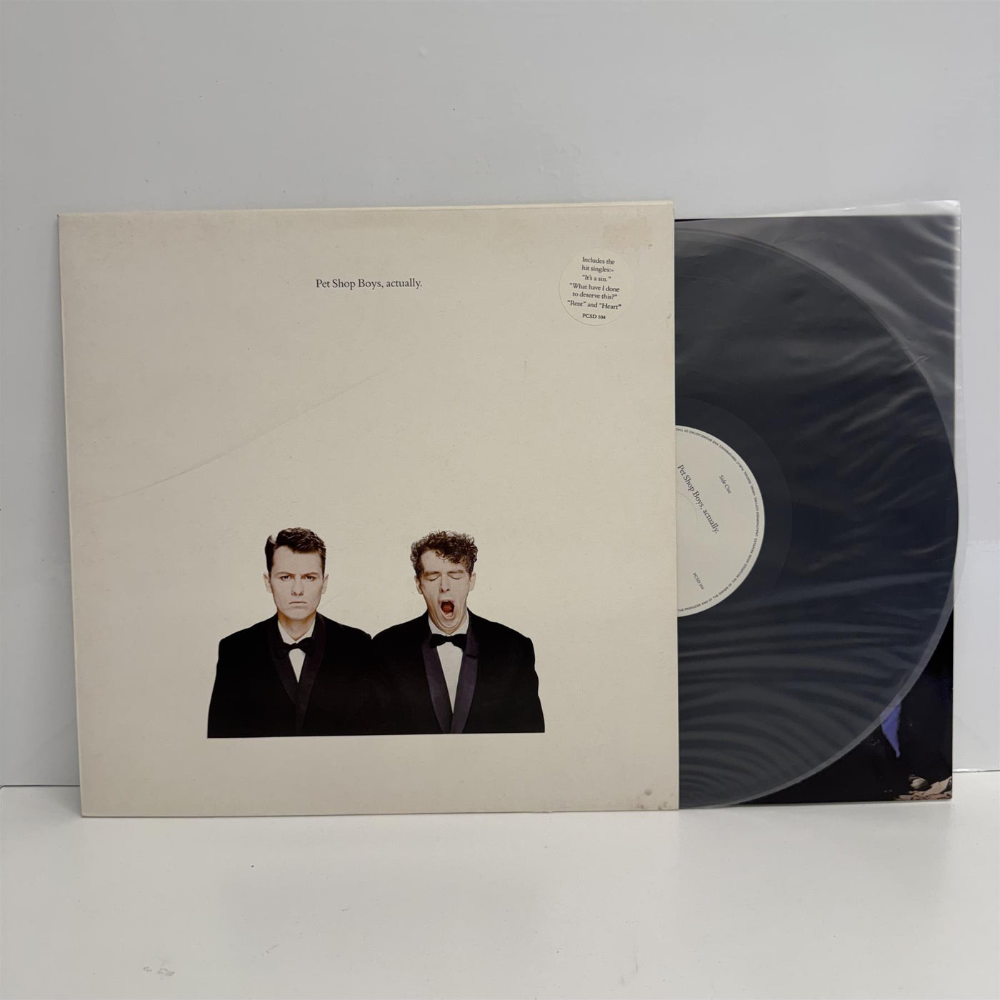 Pet Shop Boys - Actually First Press Vinyl LP