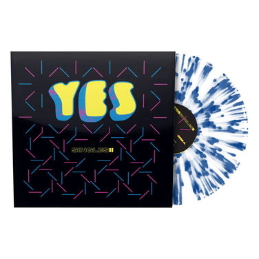 Yes - YesSingles 2 Rocktober Blue & White Splatter Vinyl LP