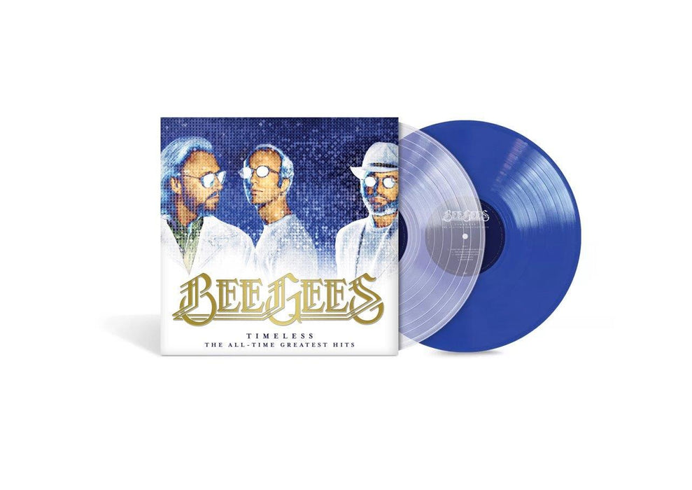 Bee Gees - Timeless - The All Time Greatest Hits Indies Exclusive 2x Clear / Blue Vinyl LP