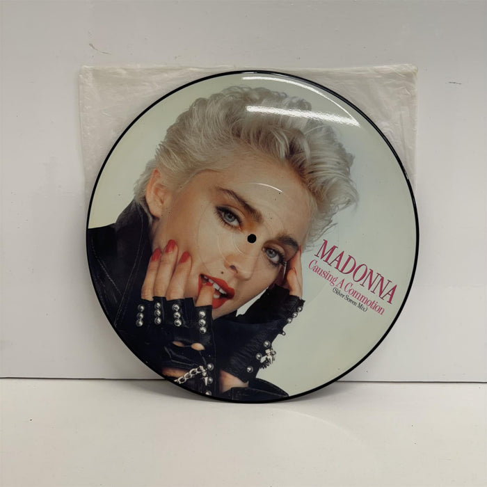 Madonna - Causing A Commotion (Silver Screen Mix) 12" Picture Disc