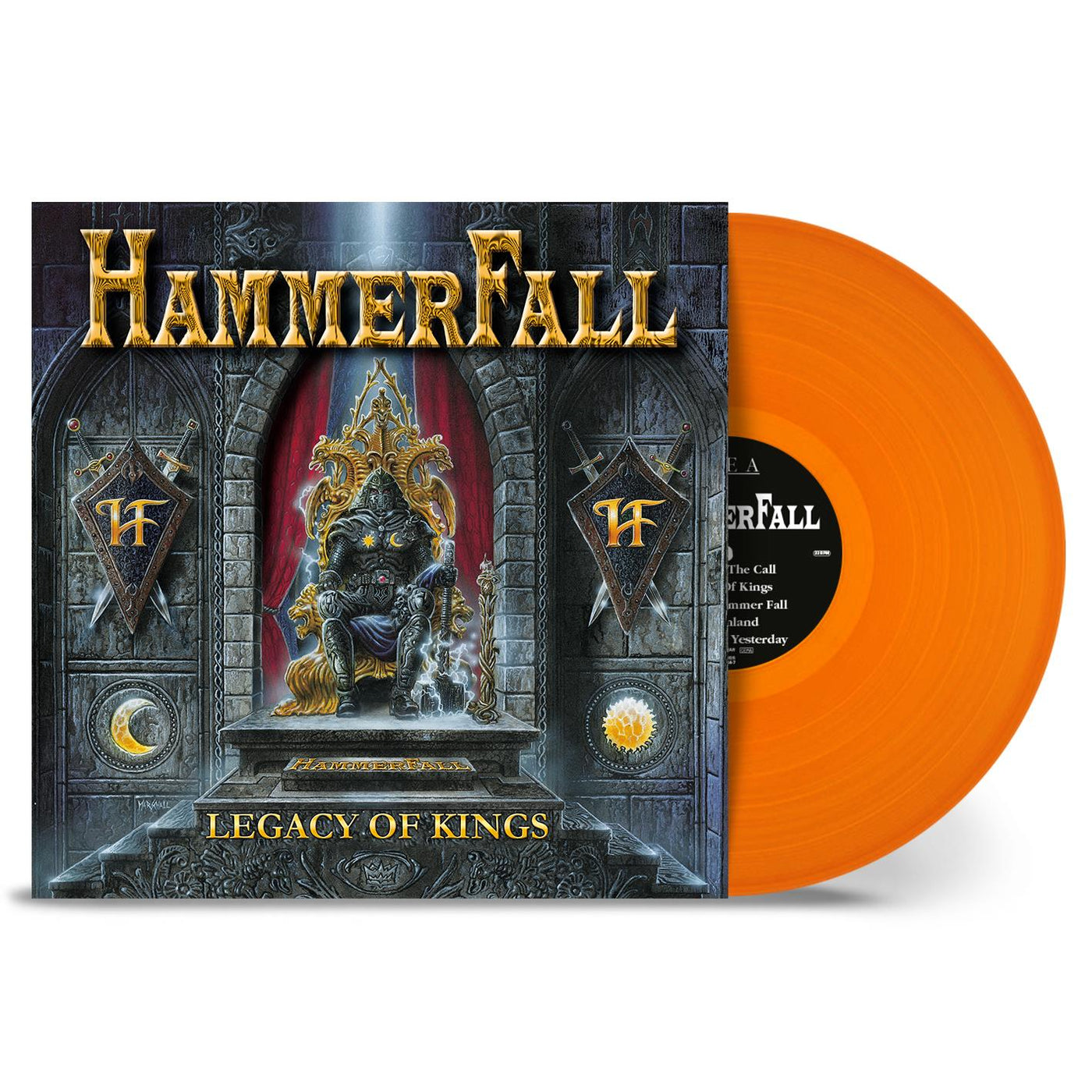 Hammerfall - Legacy Of Kings Orange Vinyl LP Remastered