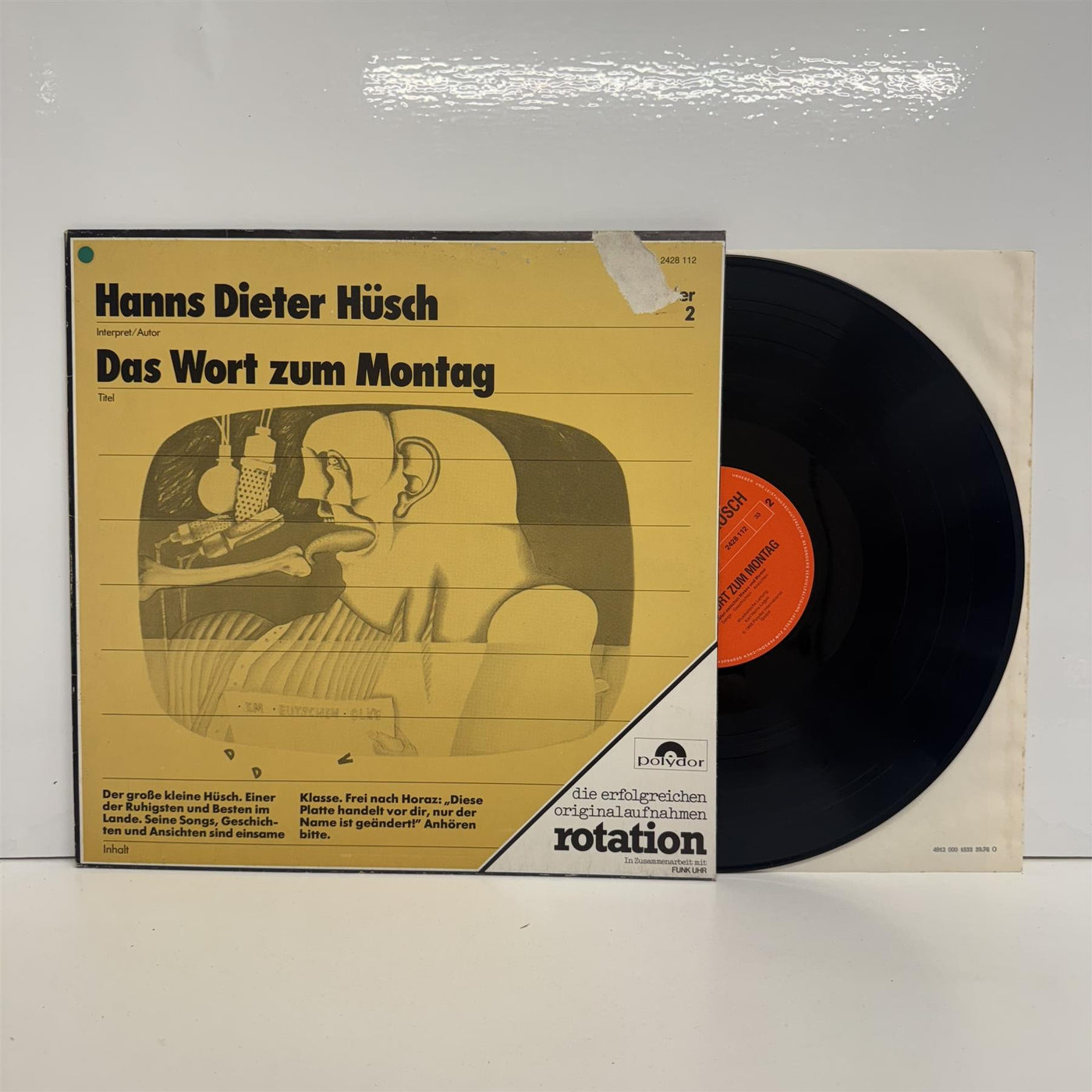 Hanns Dieter Hüsch - Das Wort Zum Montag Vinyl LP