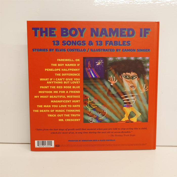 Elvis Costello & The Imposters - The Boy Named If Book + CD Signed