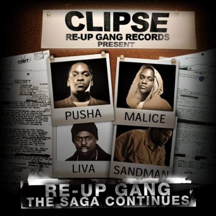 Clipse Presents Re-Up Gang - The Saga Continues CD