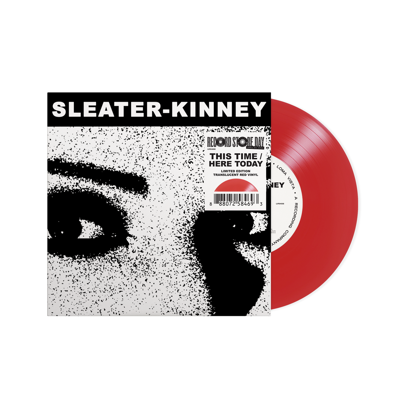 Sleater-Kinney - This Time / Here Today RSD 2024 7" Colour Vinyl Single