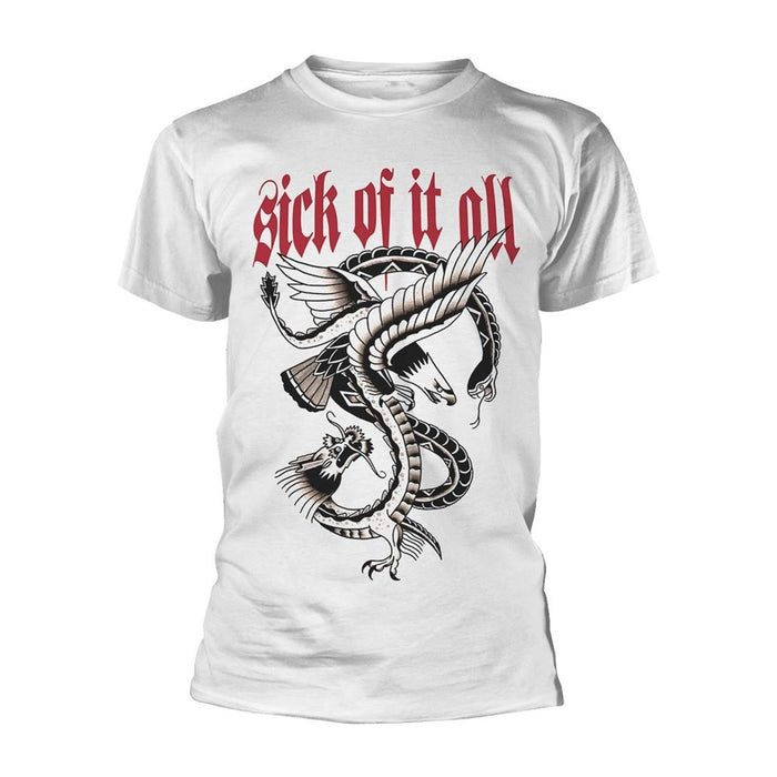 Sick Of It All - Eagle (White) T-Shirt