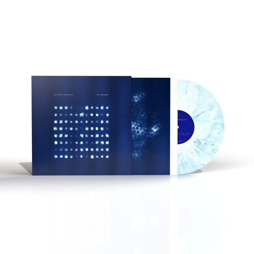Ólafur Arnalds - Re:member White & Blue Marbled Vinyl LP Reissue
