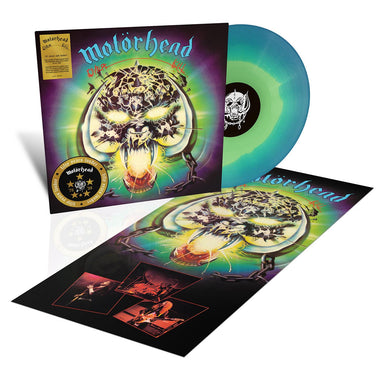 Motorhead - Overkill 50th Anniversary Turquoise & Blue Splatter Vinyl LP Reissue