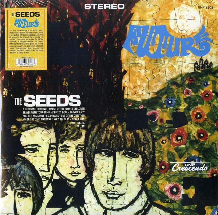 The Seeds - Future Deluxe Edition 2x Vinyl LP Reissue