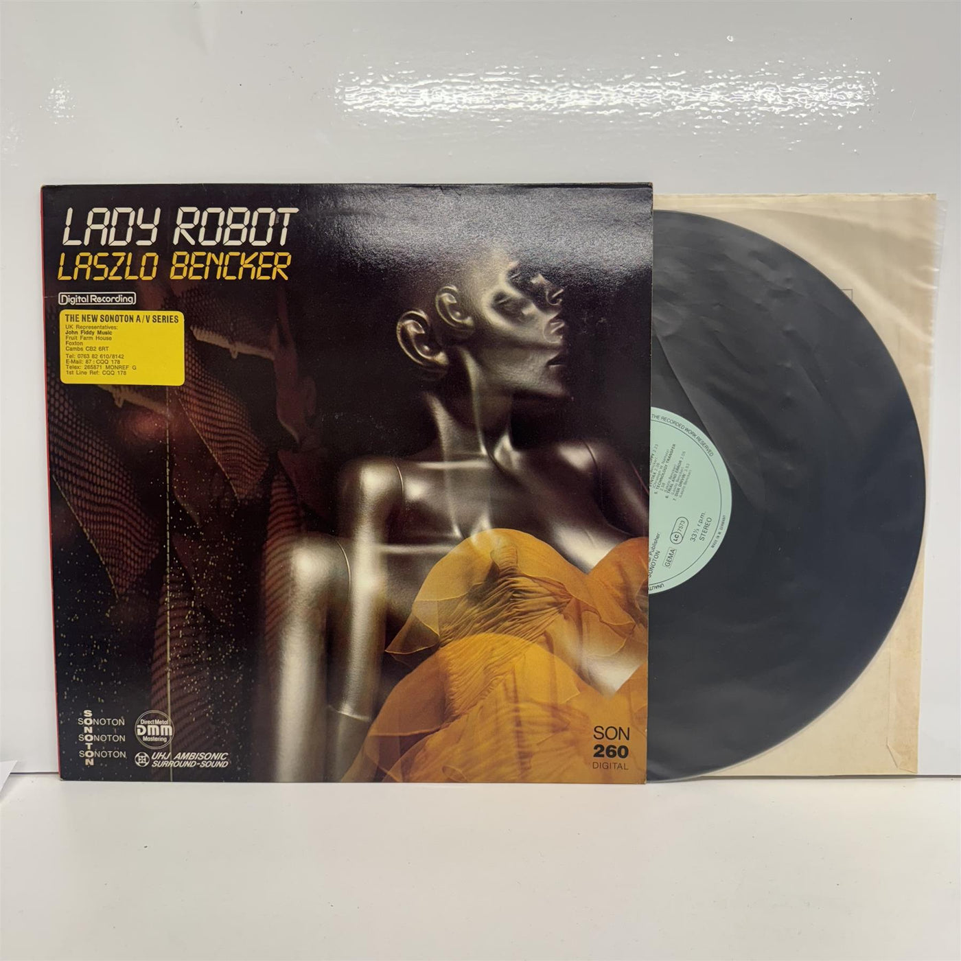Laszlo Bencker - Lady Robot Vinyl LP