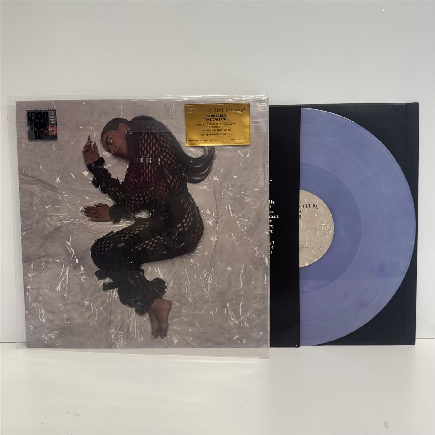 Sevdaliza - The Calling Limited Edition Clear with White and Pink Marble Vinyl EP