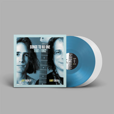 Jeff Buckley & Gary Lucas - Songs To No One 2x Blue Denim / White Vinyl LP Reissue