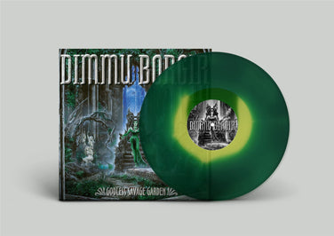 Dimmu Borgir - Godless Savage Garden 12" Neon Yellow & Dark Green Ink Spot Vinyl EP Reissue