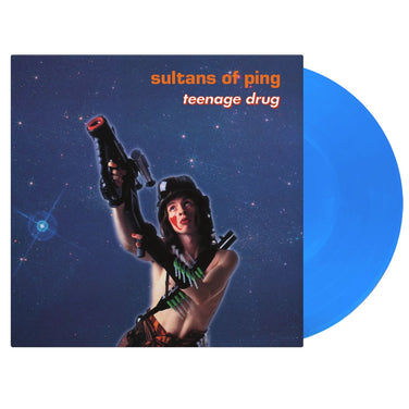 Sultans Of Ping F.C. - Teenage Drug Limited Edition 180G Translucent Blue Vinyl LP Reissue