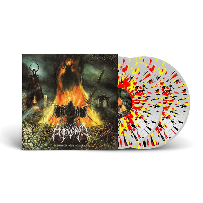 Enthroned - Prophecies Of Pagan Fire Limited Edition 2x Clear w/ Red, Yellow & Splatter Vinyl LP