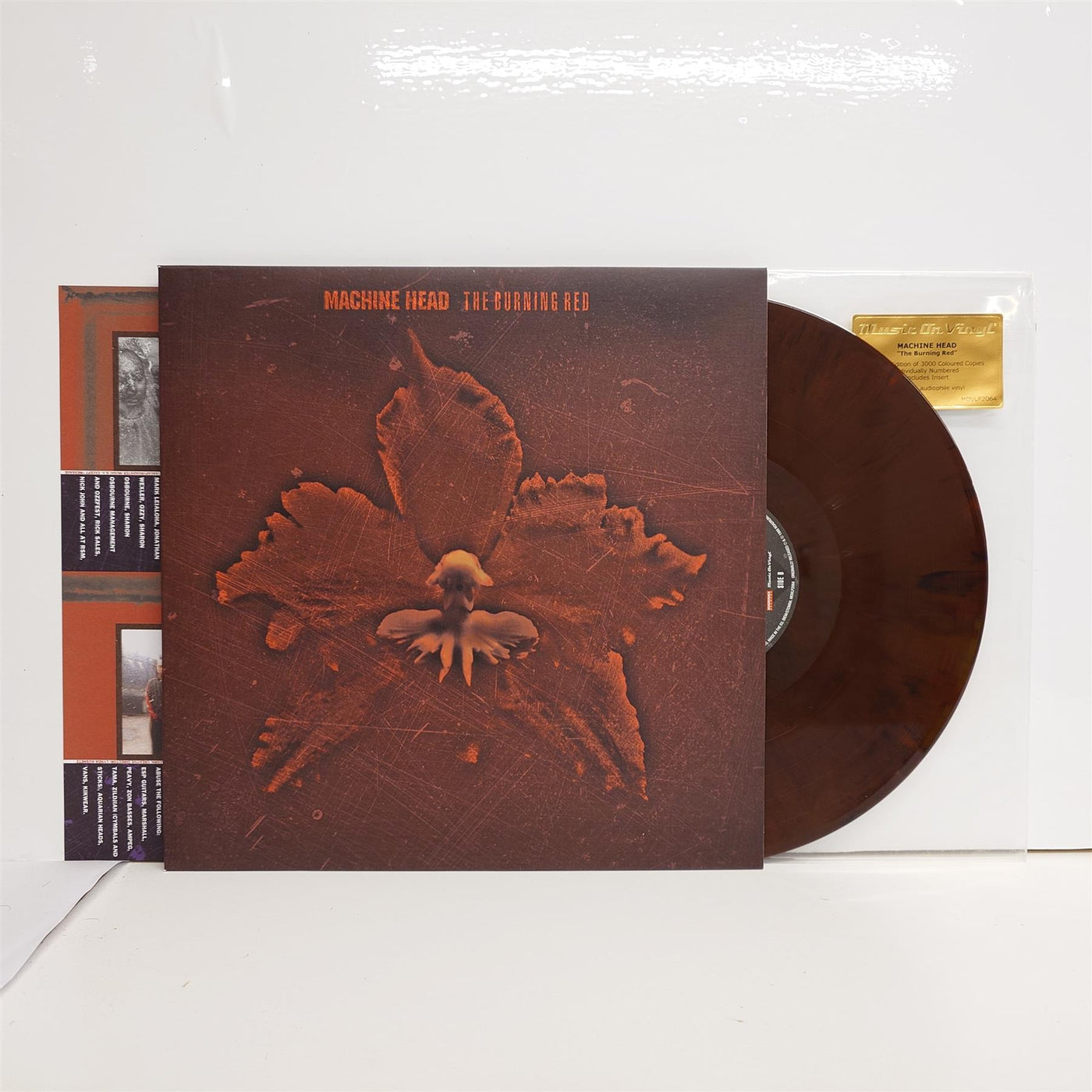 Machine Head - The Burning Red Limited Edition 180G Red & Marbled Vinyl LP Reissue