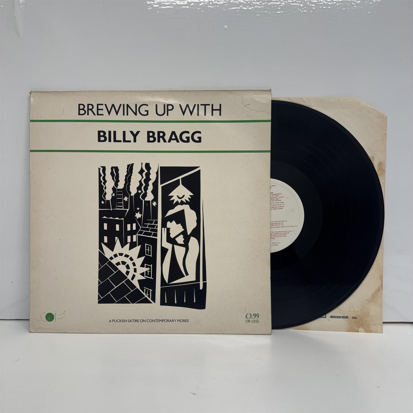 Billy Bragg - Brewing Up With Billy Bragg Vinyl LP