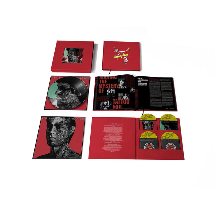 The Rolling Stones - Tattoo You 40th Anniversary Super Deluxe Edition Picture Disc Vinyl LP + 4CD Box Set