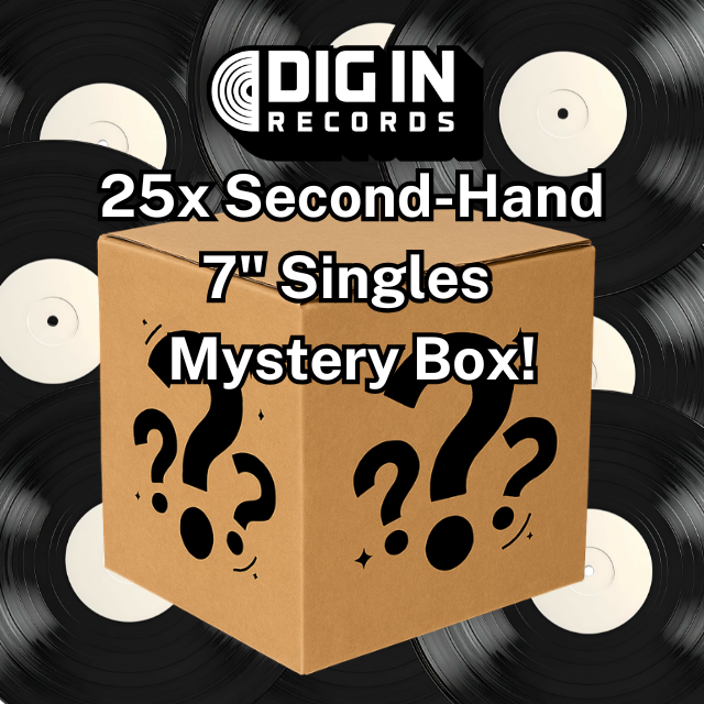 Mixed Genre Used 7" Vinyl Single Mystery Box - x25