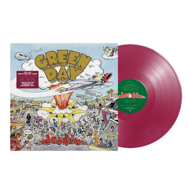 Green Day - Dookie Raspberry Vinyl LP Reissue