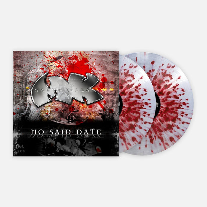 Masta Killa - No Said Date 2x Clear With Red Splatter Vinyl LP