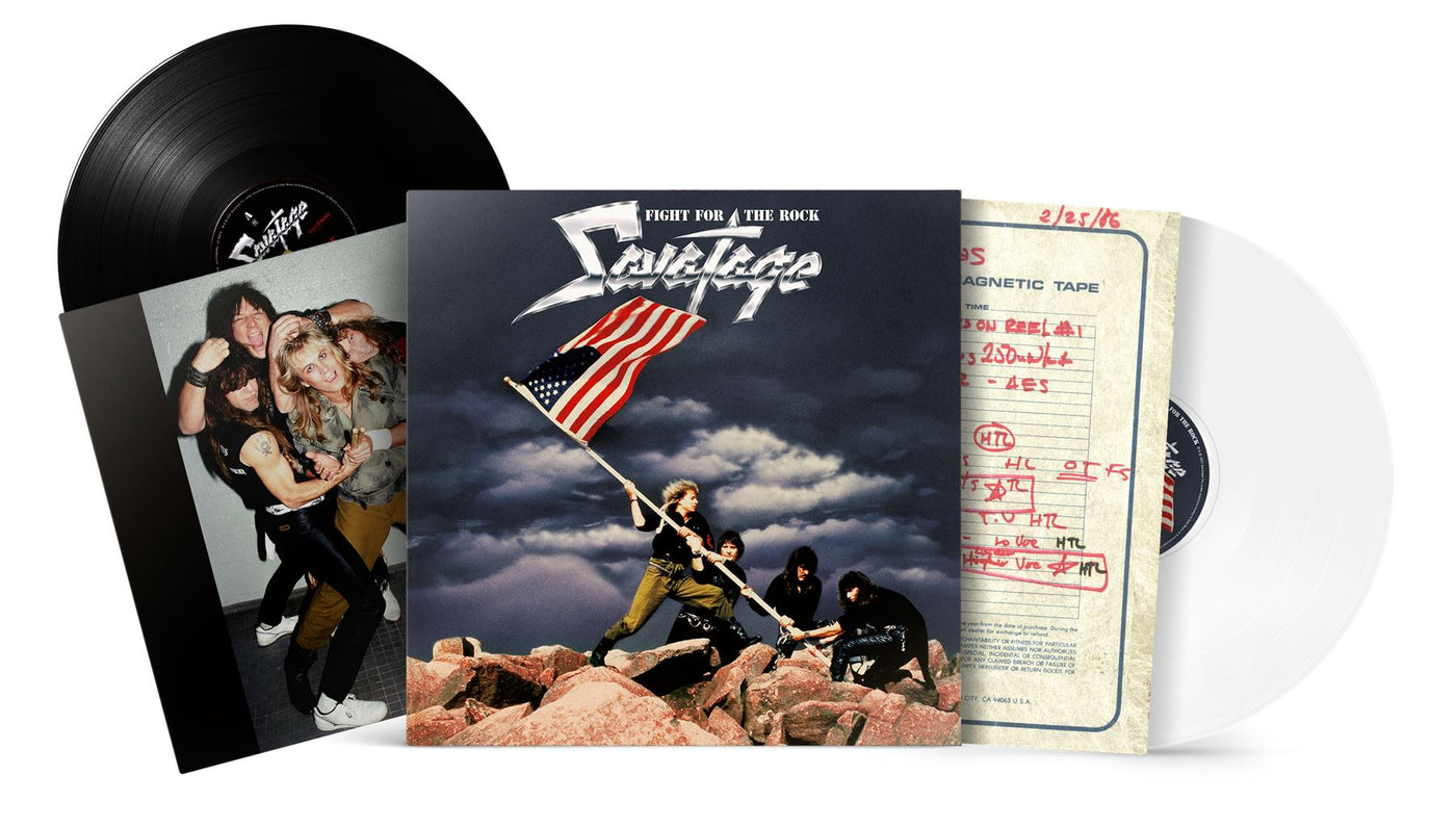 Savatage - Fight For The Rock Limited White Vinyl LP Reissue + 10" Single
