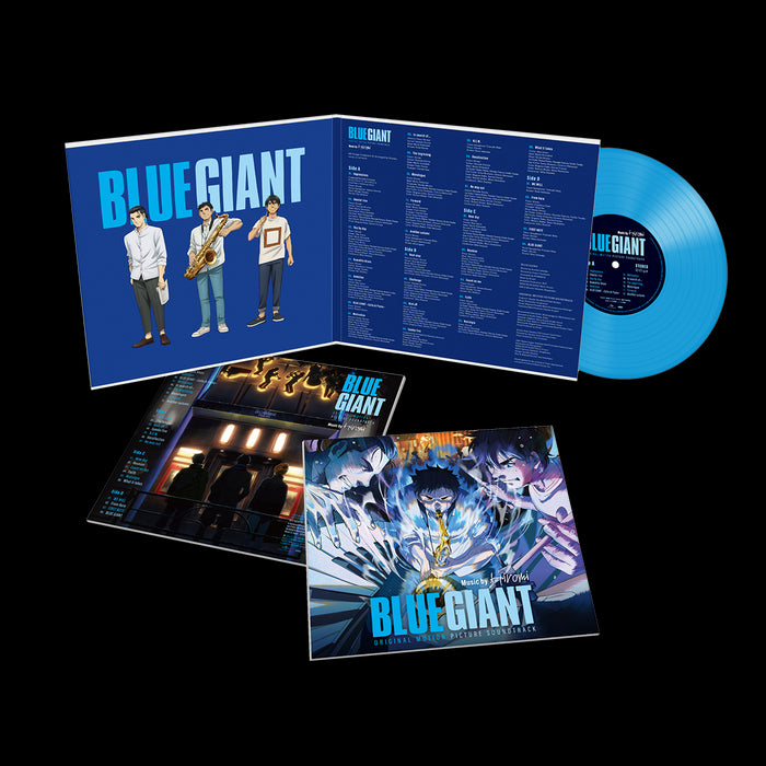 Blue Giant (Original Motion Picture Soundtrack) - HIROMI 2x Blue Vinyl LP